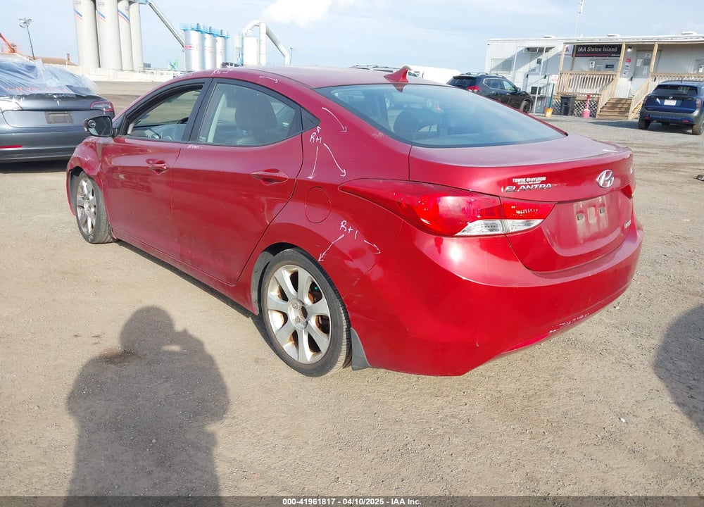 2013 HYUNDAI ELANTRA LIMITED VIN: KMHDH4AE0DU697658