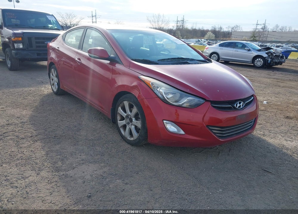 2013 HYUNDAI ELANTRA LIMITED VIN: KMHDH4AE0DU697658