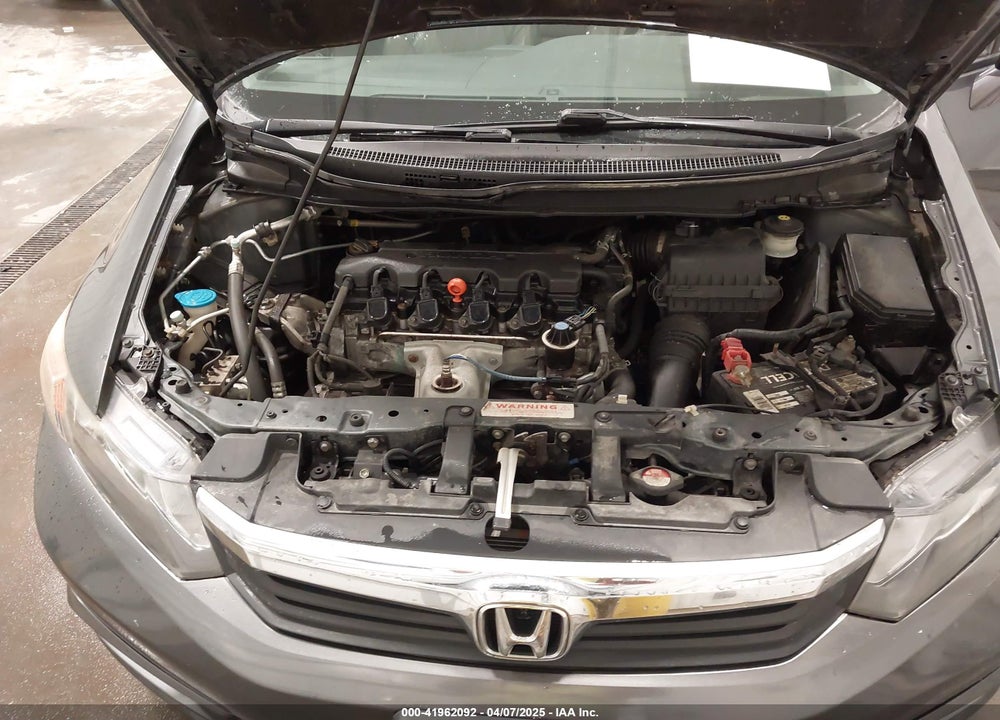 2012 HONDA CIVIC EX-L VIN: 2HGFB2F95CH315612