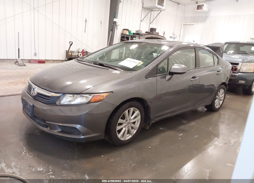 2012 HONDA CIVIC EX-L VIN: 2HGFB2F95CH315612