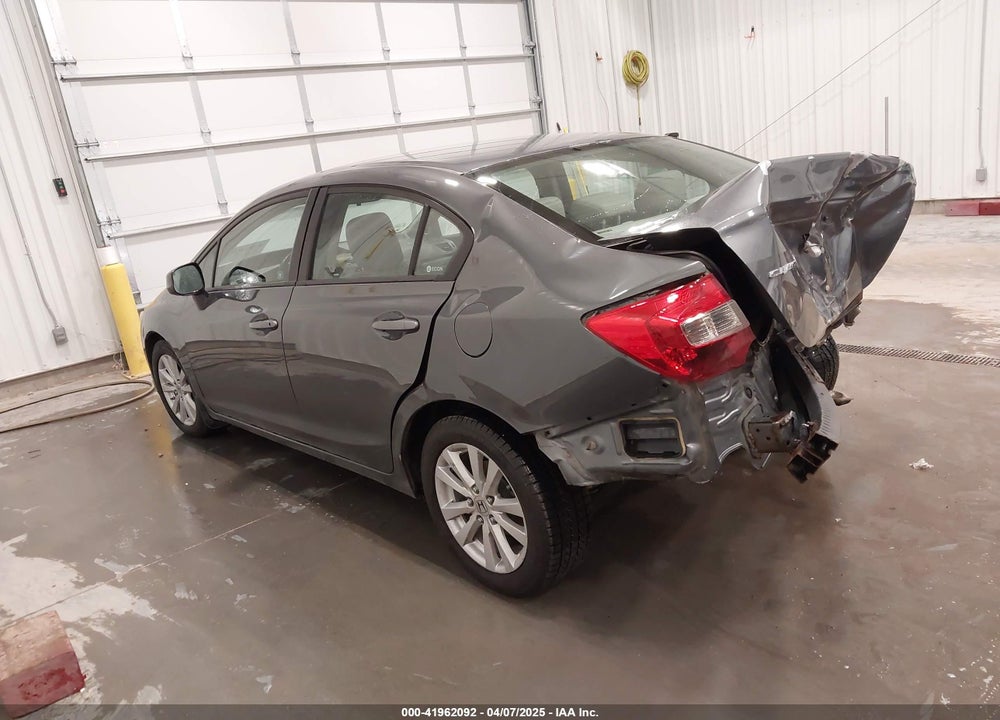 2012 HONDA CIVIC EX-L VIN: 2HGFB2F95CH315612