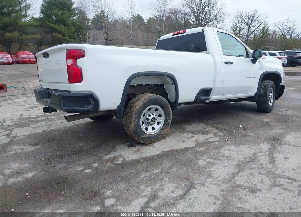 2024 CHEVROLET SILVERADO 2500HD 4WD  LONG BED WORK TRUCK VIN: 1GC3YLE71RF345495