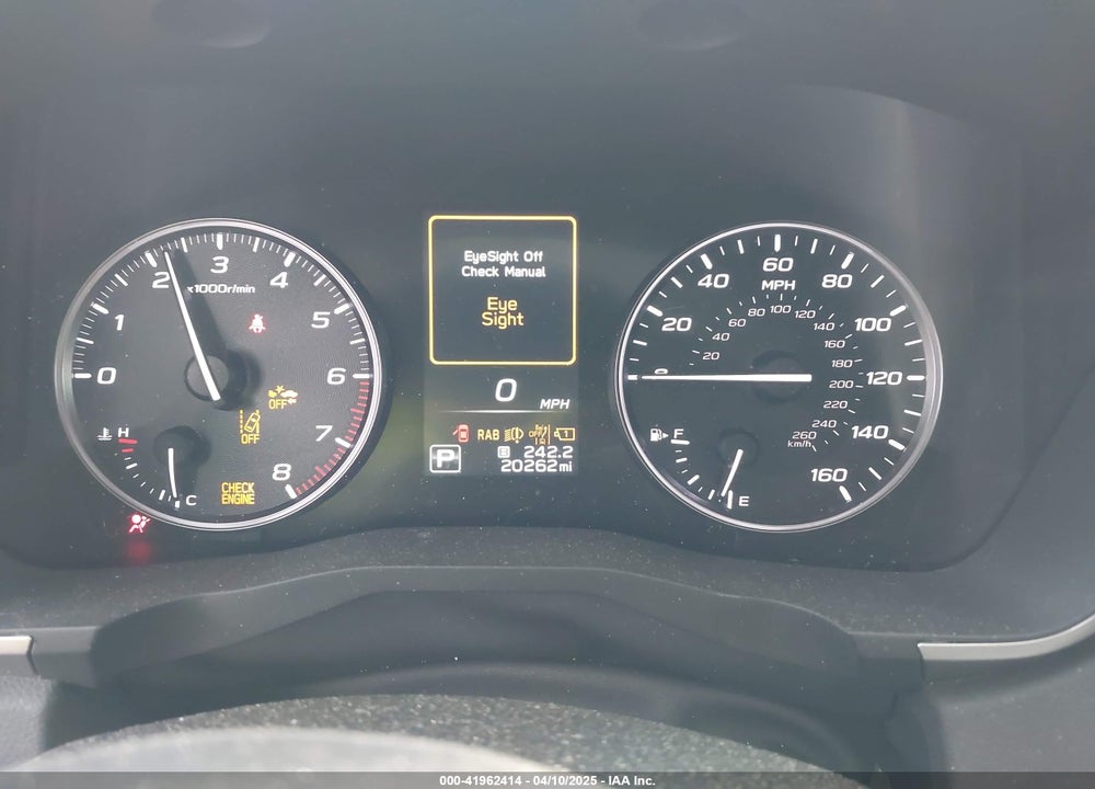 2023 SUBARU ASCENT VIN: 4S4WMAUD8P3439825