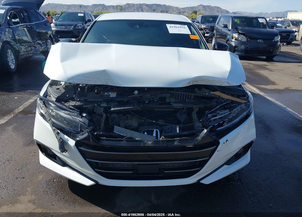 2022 HONDA ACCORD SPORT VIN: 1HGCV1F36NA103819