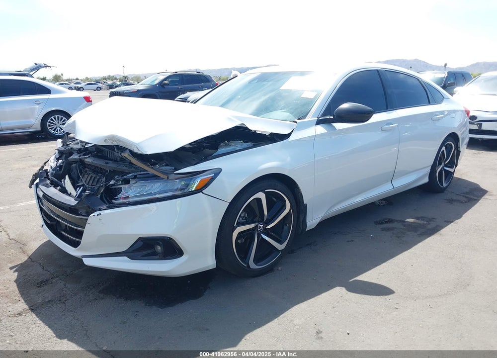 2022 HONDA ACCORD SPORT VIN: 1HGCV1F36NA103819