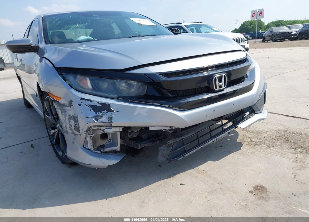 2019 HONDA CIVIC VIN: 19XFC2F82KE043548