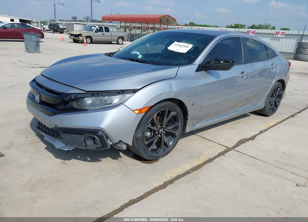 2019 HONDA CIVIC VIN: 19XFC2F82KE043548