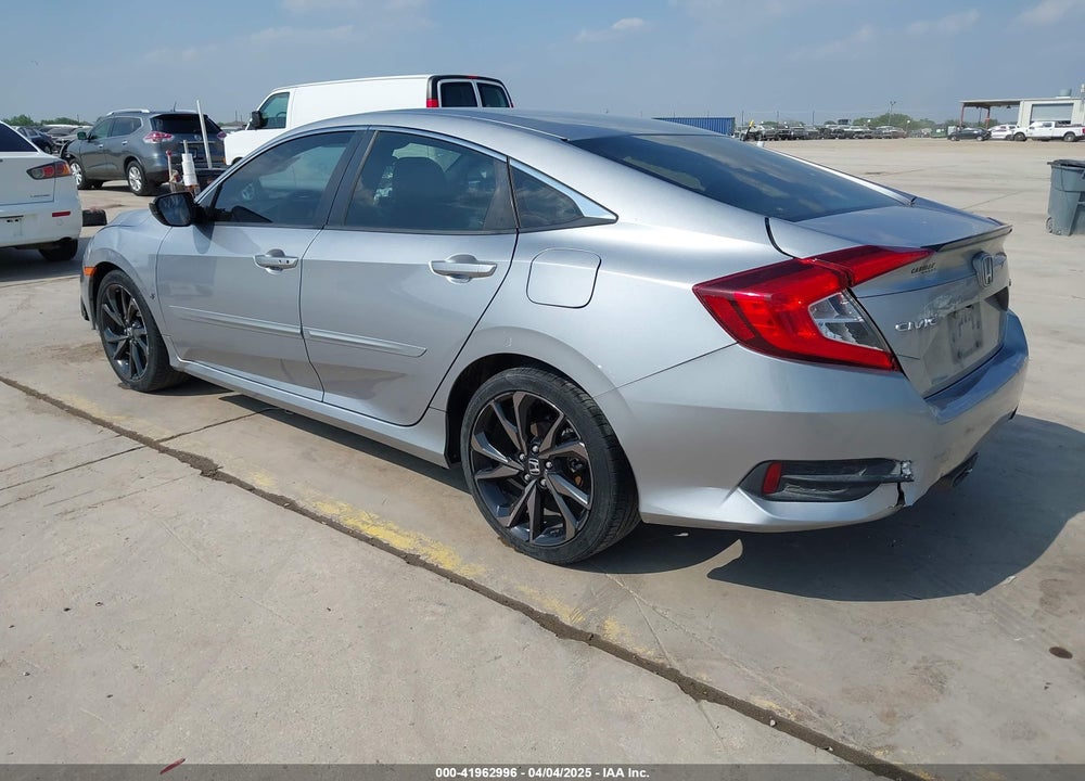 2019 HONDA CIVIC VIN: 19XFC2F82KE043548