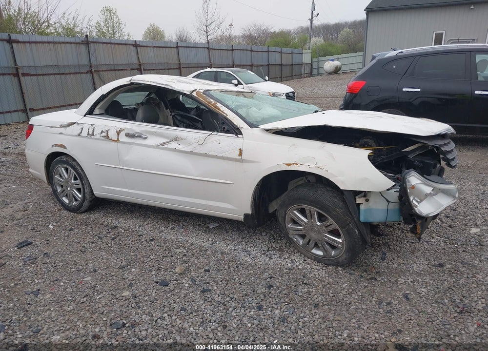 2008 CHRYSLER SEBRING LIMITED VIN: 1C3LC65M48N289969