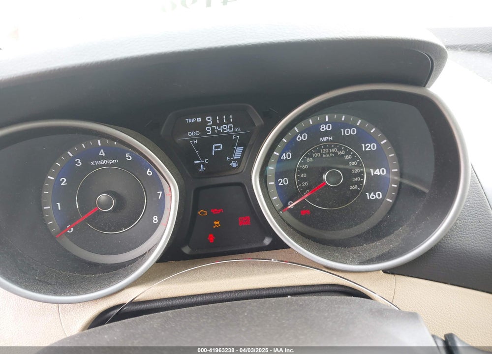 2013 HYUNDAI ELANTRA VIN: KMHDH4AE4DU551070