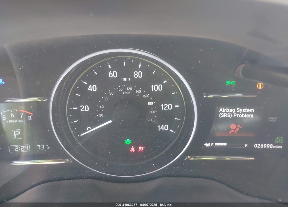 2021 HONDA HR-V 2WD EX VIN: 3CZRU5H54MM701212