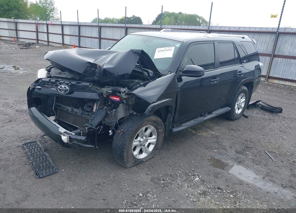 2016 TOYOTA 4RUNNER SR5 VIN: JTEBU5JR2G5298020