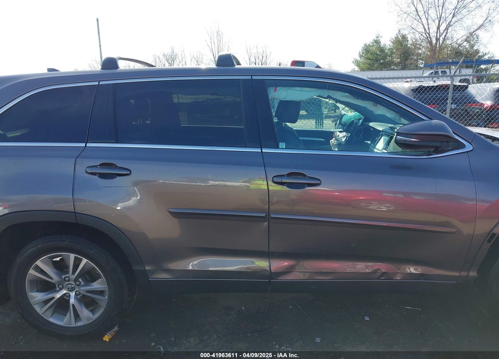 2016 TOYOTA HIGHLANDER LE PLUS V6 VIN: 5TDBKRFH5GS290585