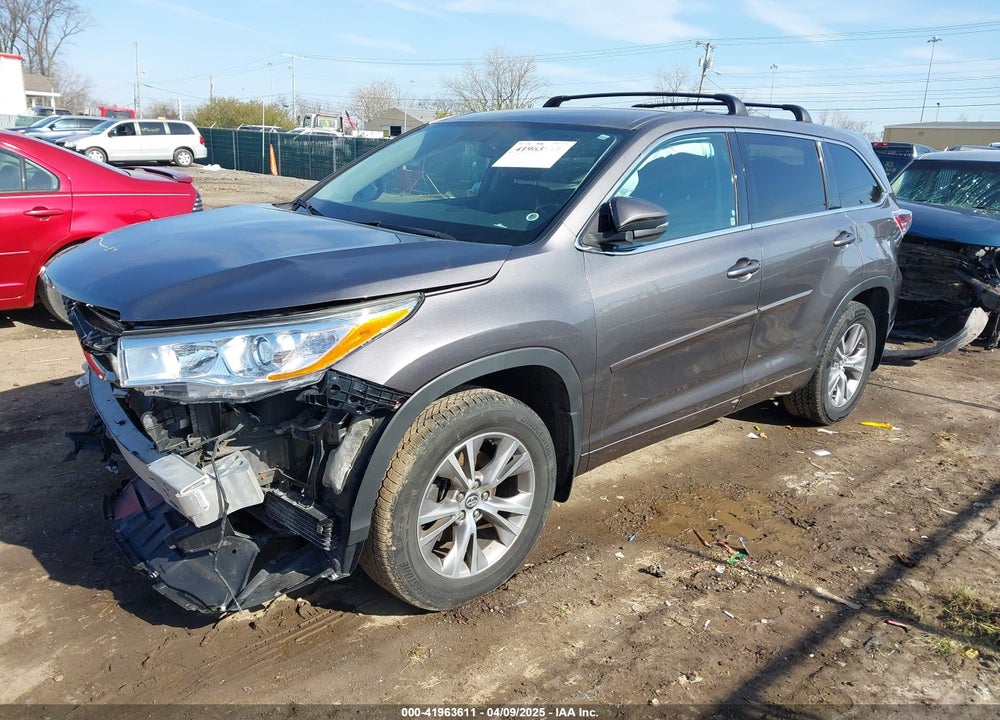 2016 TOYOTA HIGHLANDER LE PLUS V6 VIN: 5TDBKRFH5GS290585