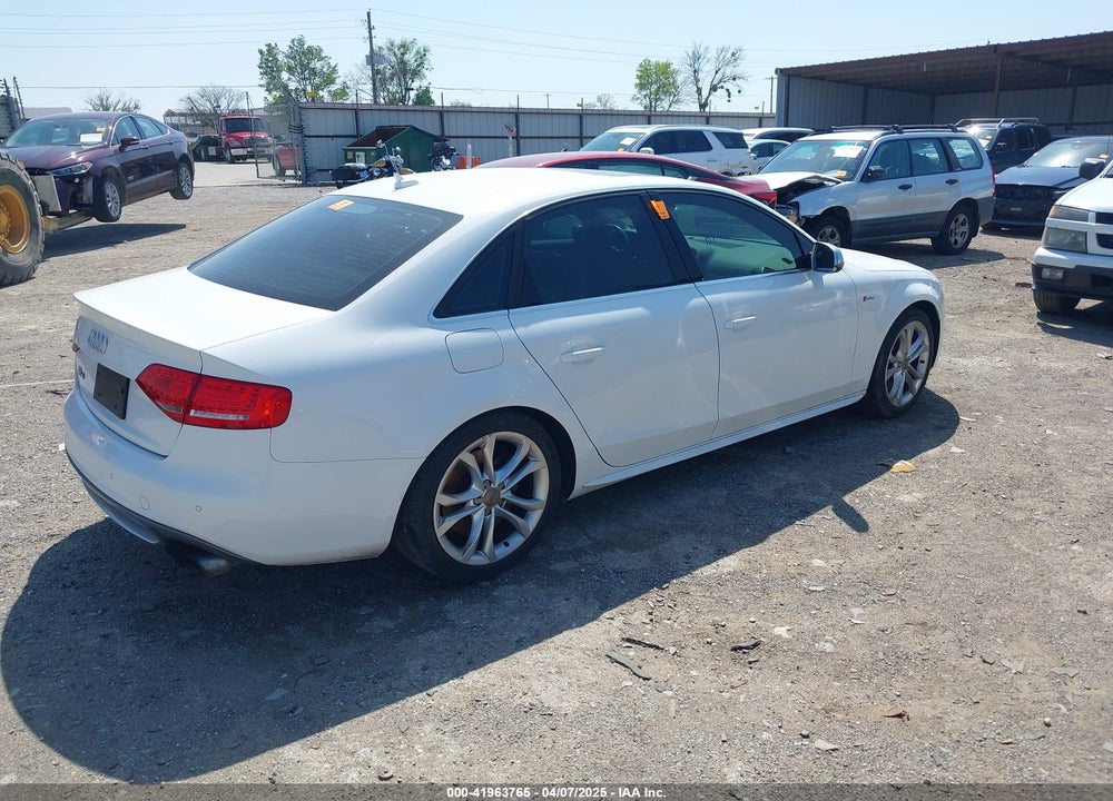 2010 AUDI S4 VIN: WAUBGAFL4AA139973