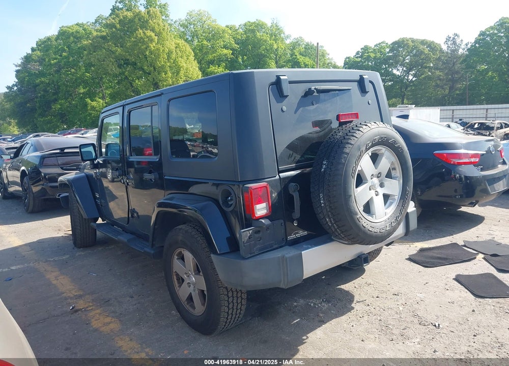 2008 JEEP WRANGLER UNLIMITED VIN: 1J4GA59198L531724