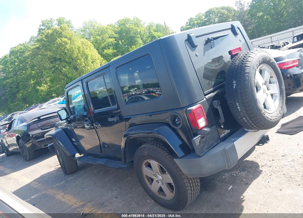 2008 JEEP WRANGLER UNLIMITED VIN: 1J4GA59198L531724