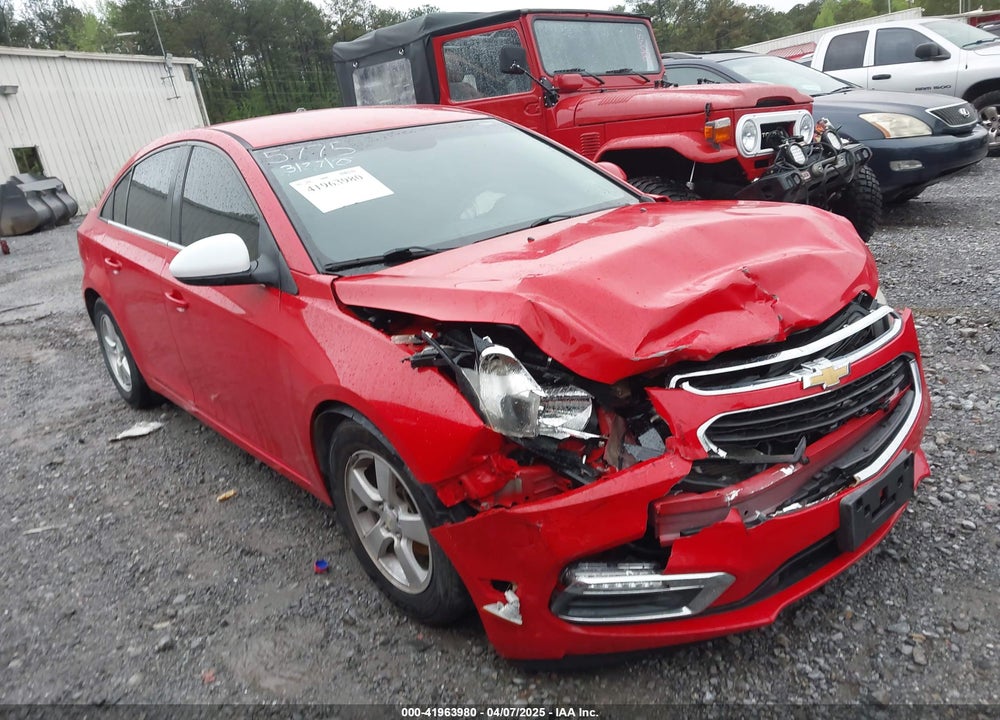 2015 CHEVROLET CRUZE 1LT AUTO VIN: 1G1PC5SB4F7295775