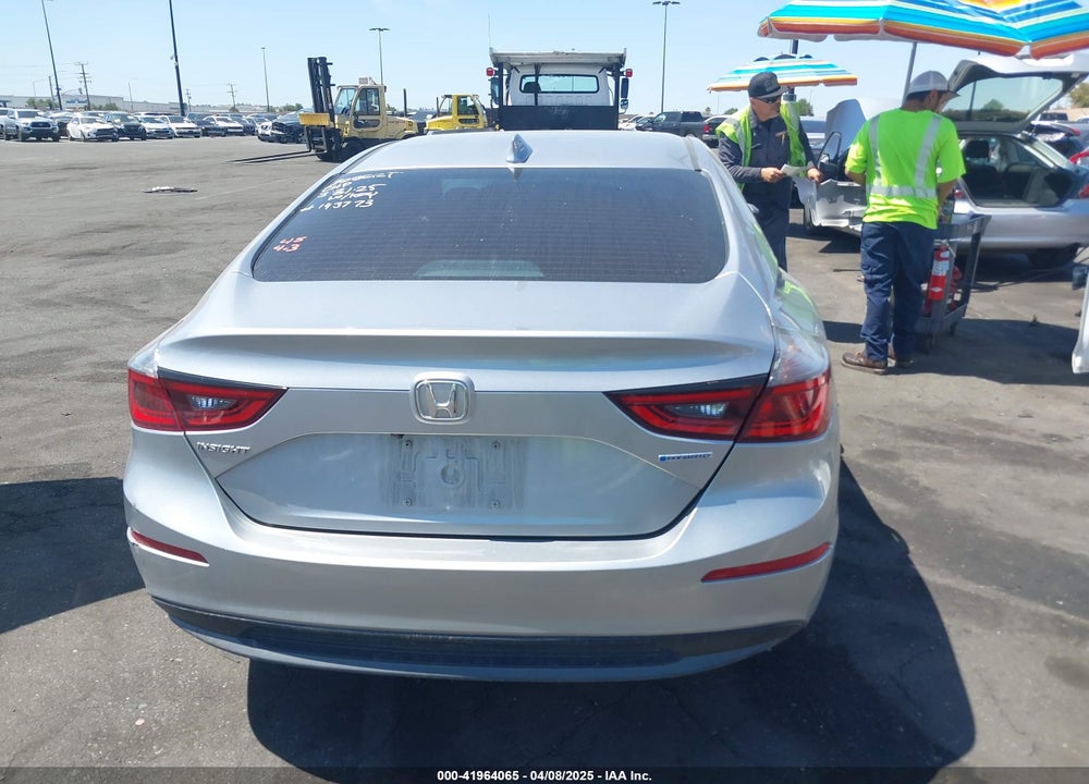2022 HONDA INSIGHT VIN: 19XZE4F51NE004950