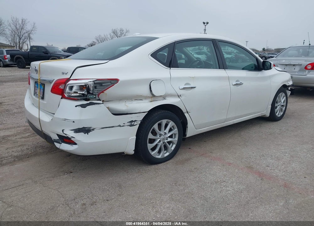 2018 NISSAN SENTRA SV VIN: 3N1AB7AP7JL661826