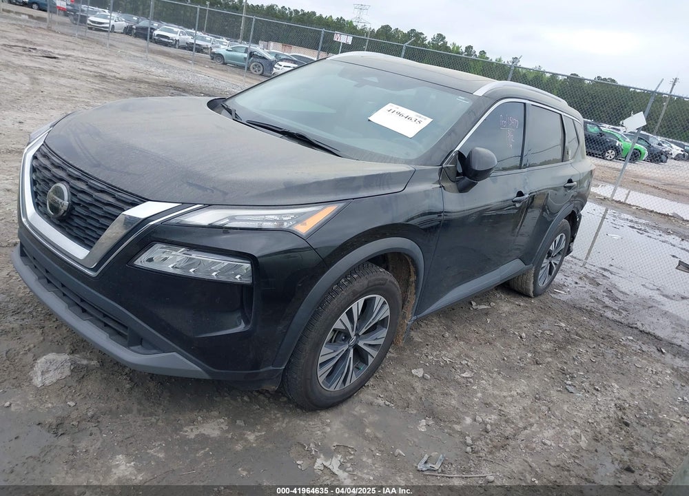 2021 NISSAN ROGUE SV FWD VIN: 5N1AT3BA5MC833344