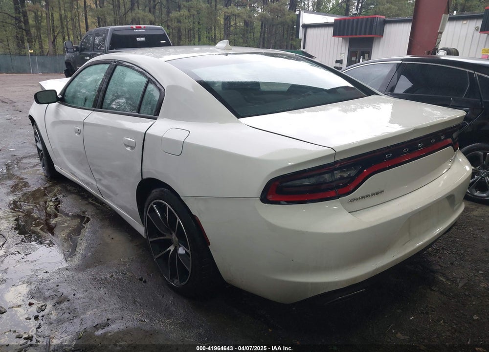 2016 DODGE CHARGER SXT VIN: 2C3CDXHG7GH237168