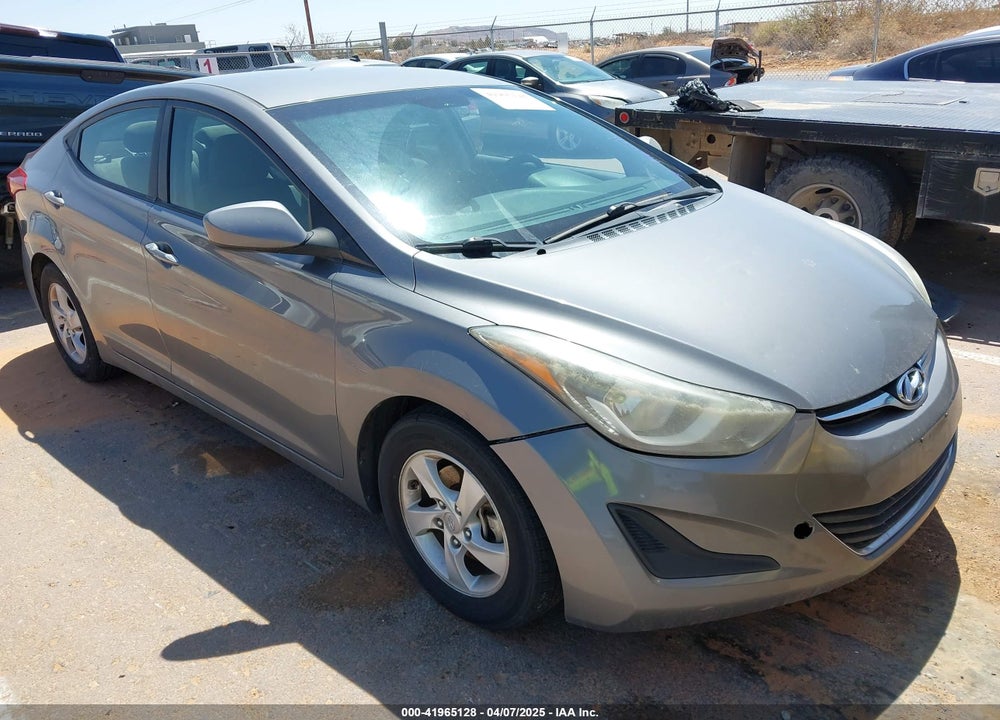 2014 HYUNDAI ELANTRA SE VIN: 5NPDH4AE5EH472099