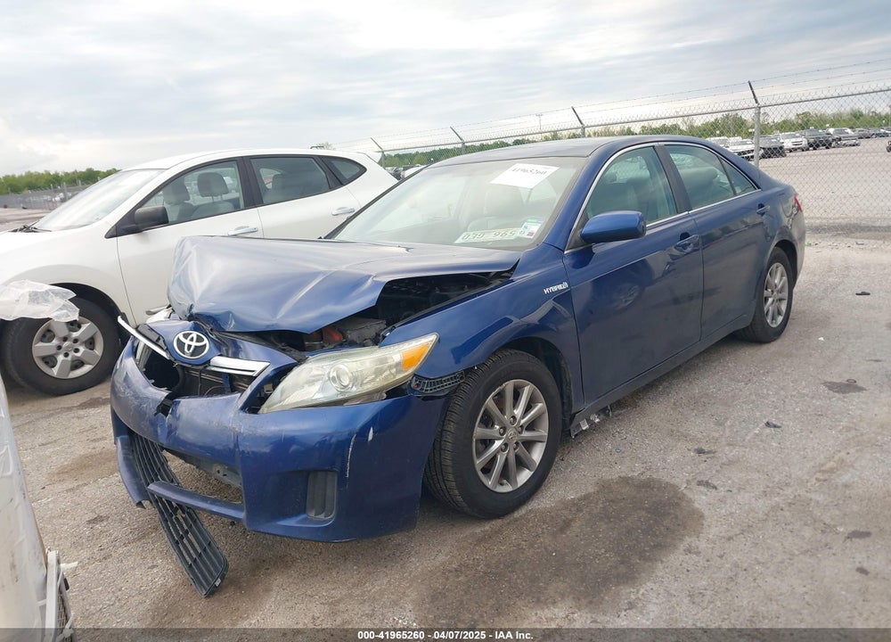 2011 TOYOTA CAMRY HYBRID VIN: 4T1BB3EK9BU130445