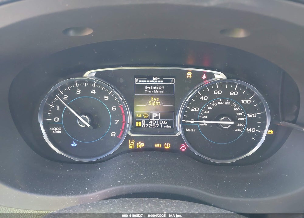 2017 SUBARU FORESTER VIN: JF2SJAWC4HH803454