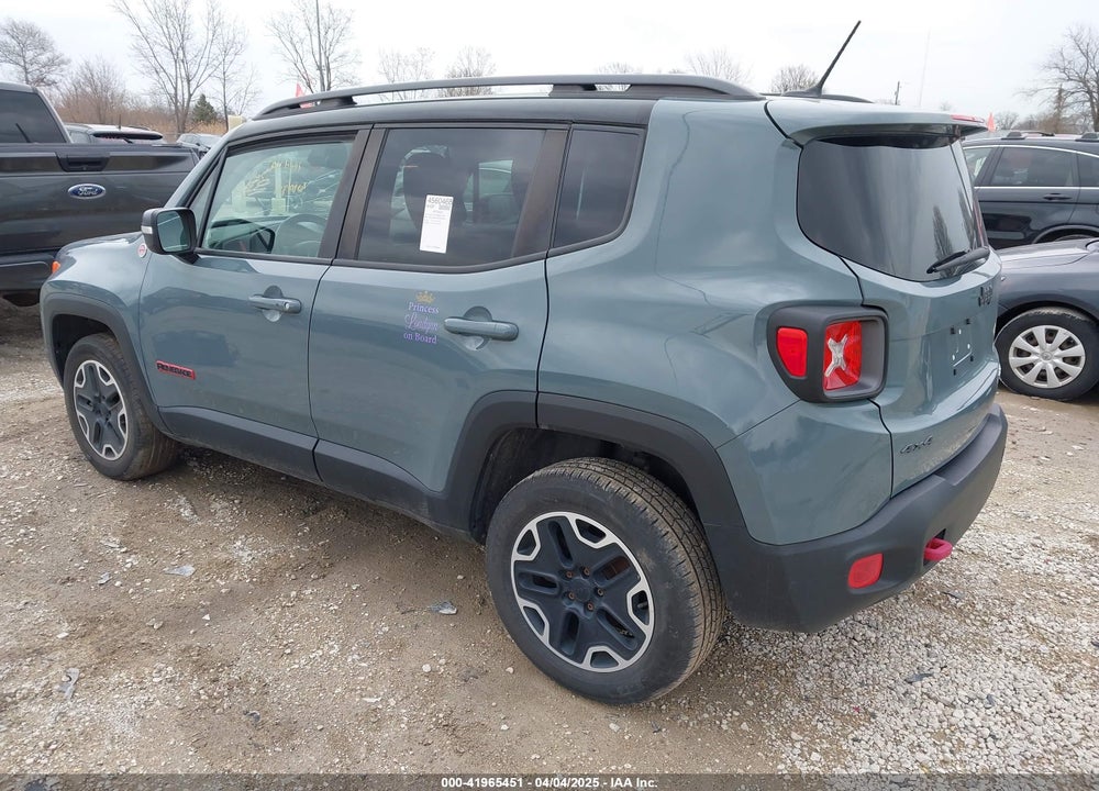 2015 JEEP RENEGADE TRAILHAWK VIN: ZACCJBCT4FPB79254