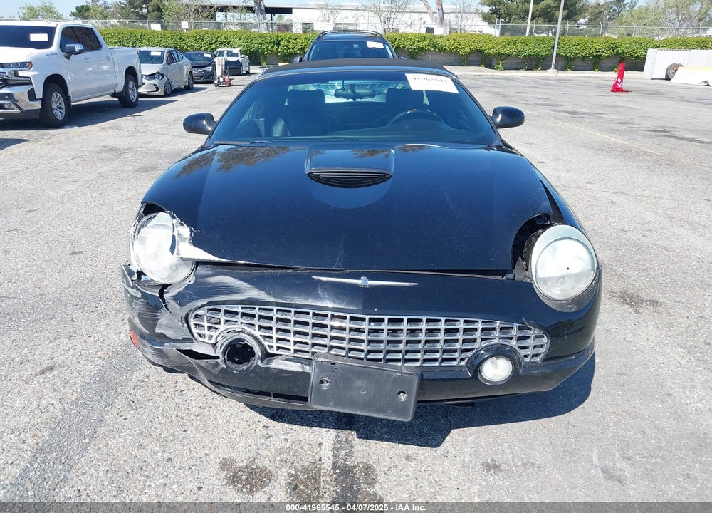 2003 FORD THUNDERBIRD VIN: 1FAHP60AX3Y112875