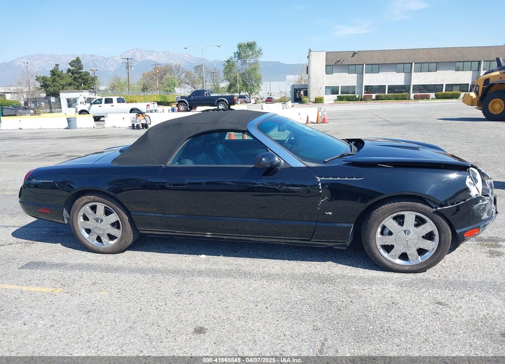 2003 FORD THUNDERBIRD VIN: 1FAHP60AX3Y112875