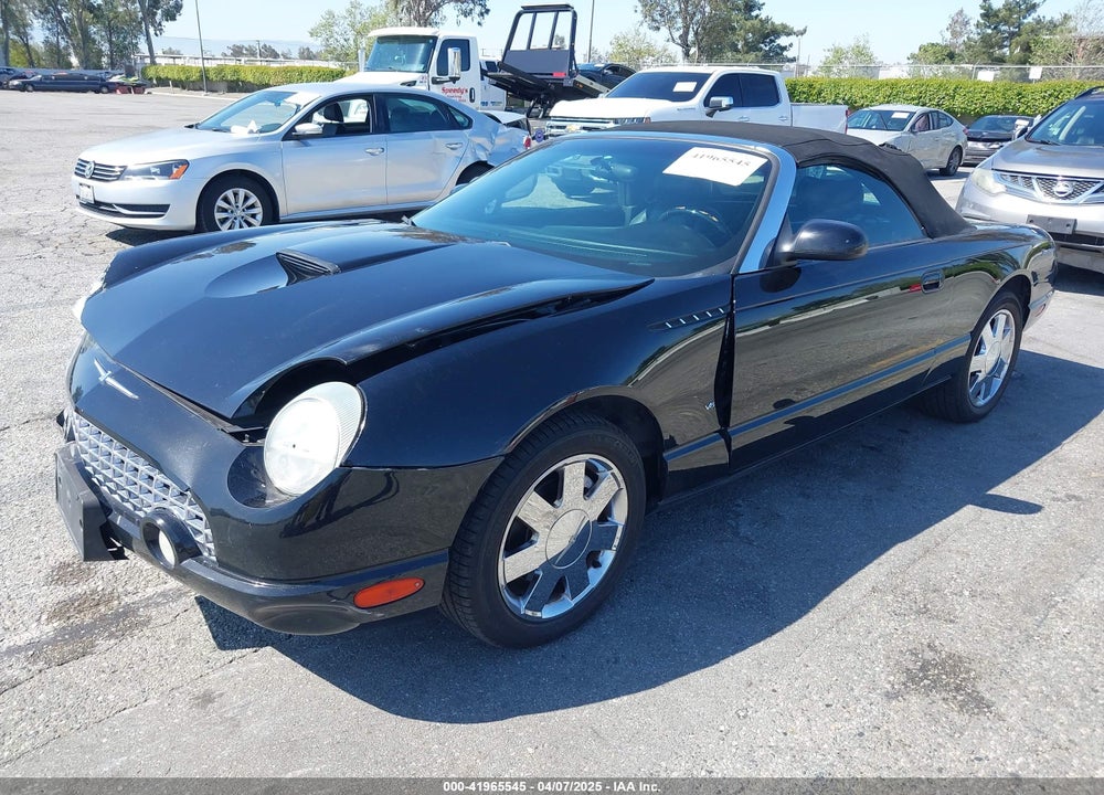 2003 FORD THUNDERBIRD VIN: 1FAHP60AX3Y112875