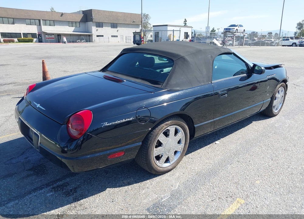 2003 FORD THUNDERBIRD VIN: 1FAHP60AX3Y112875