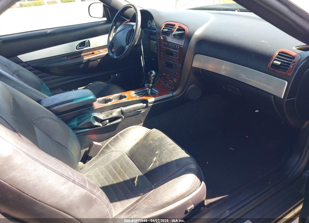 2003 FORD THUNDERBIRD VIN: 1FAHP60AX3Y112875