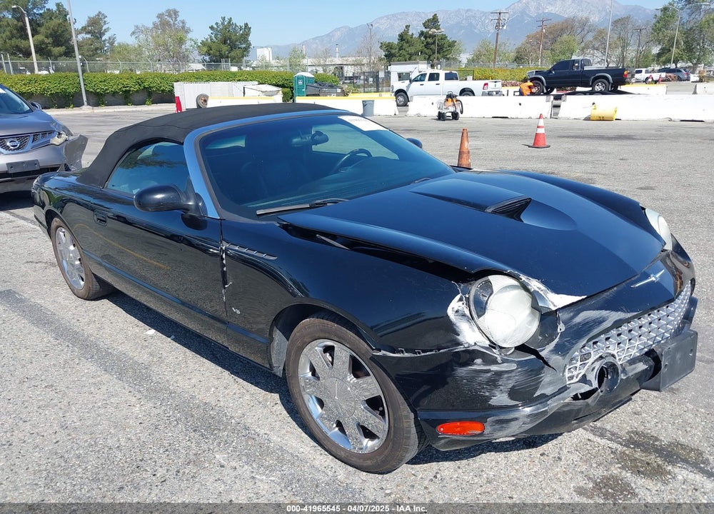 2003 FORD THUNDERBIRD VIN: 1FAHP60AX3Y112875