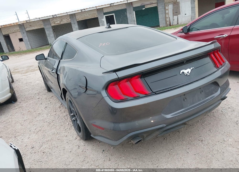 2021 FORD MUSTANG ECOBOOST FASTBACK VIN: 1FA6P8TH9M5141038