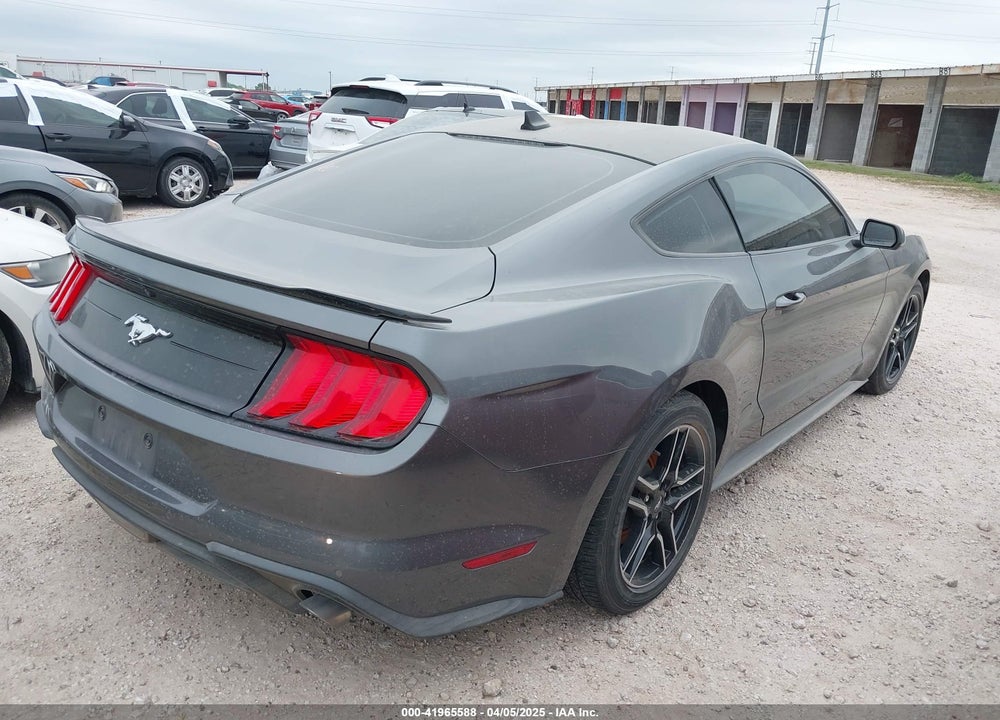 2021 FORD MUSTANG ECOBOOST FASTBACK VIN: 1FA6P8TH9M5141038