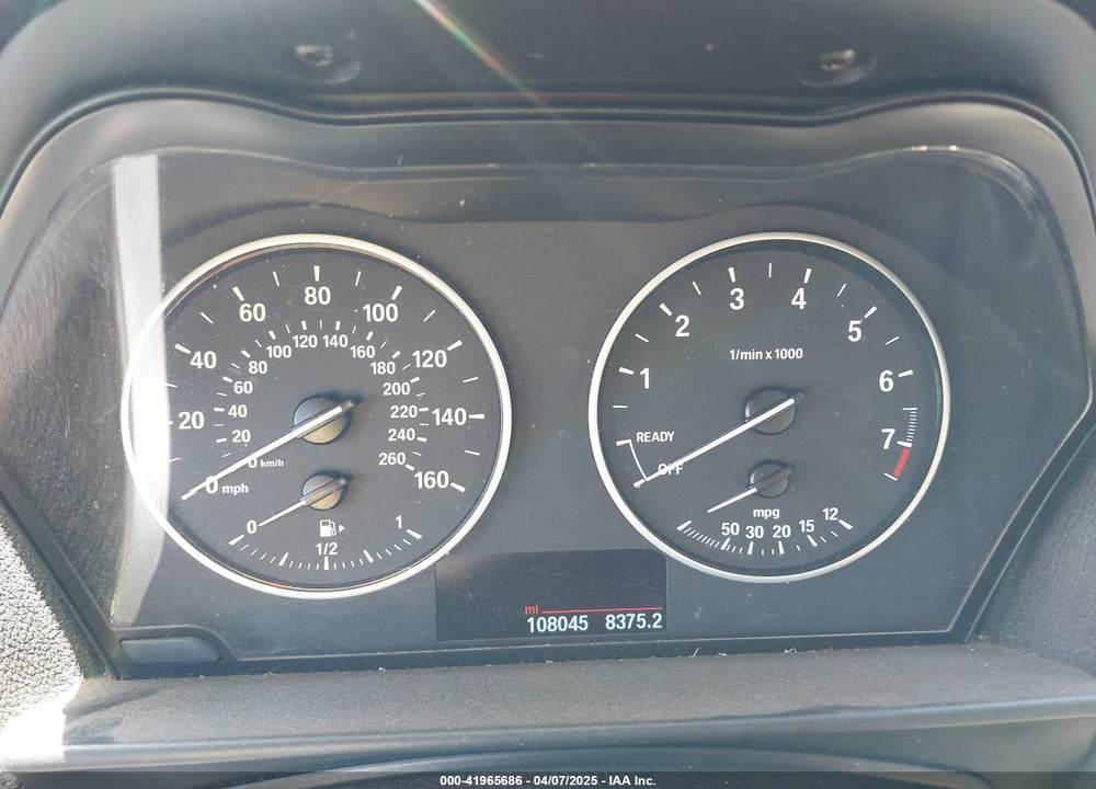 2015 BMW 2 SERIES VIN: WBA1F9C50FVW98665