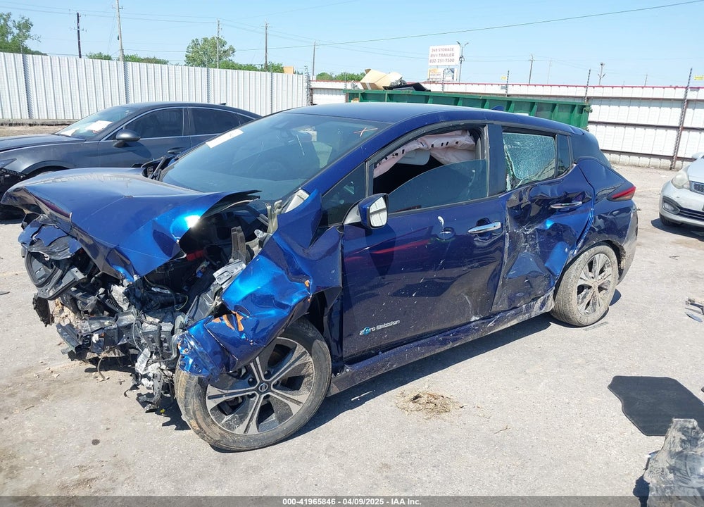 2019 NISSAN LEAF VIN: 1N4AZ1CP2KC314569