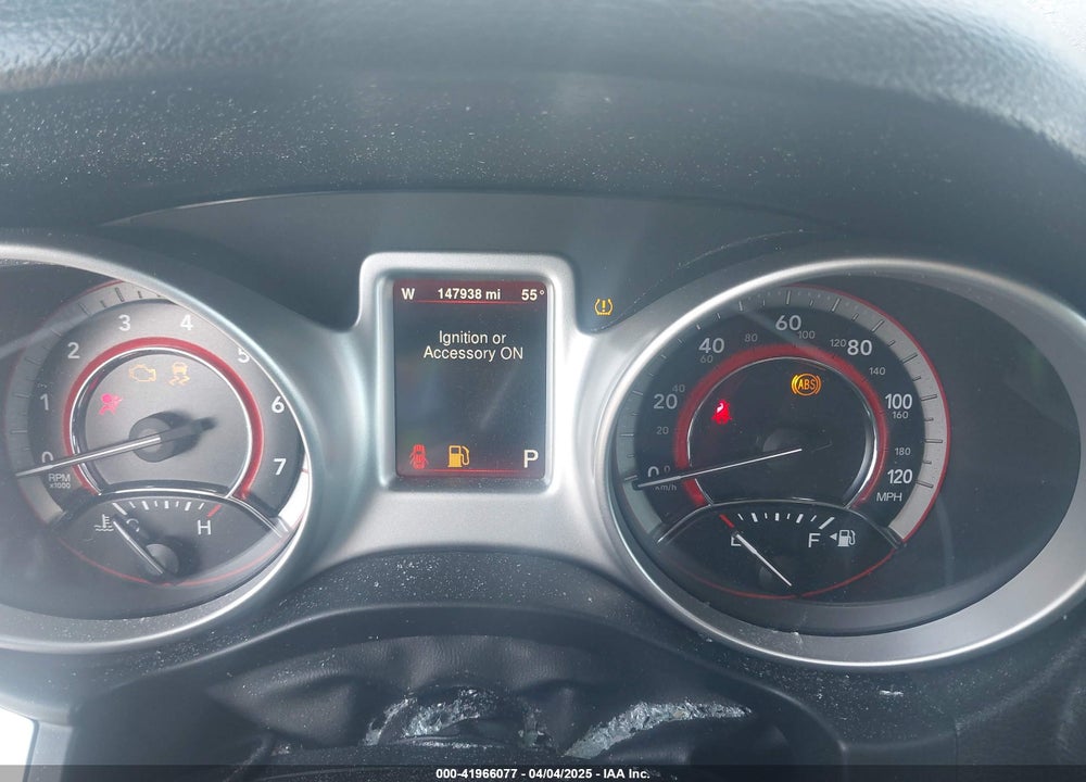 2014 DODGE JOURNEY VIN: 3C4PDCBG8ET257030