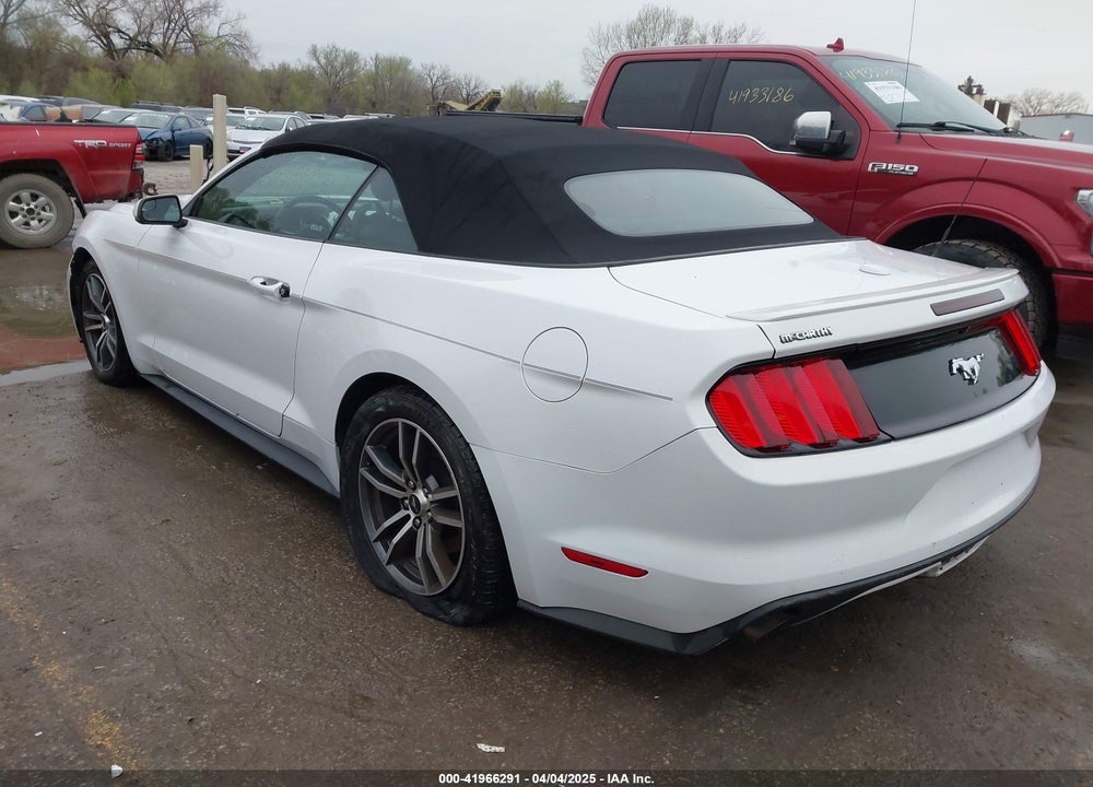2017 FORD MUSTANG ECOBOOST PREMIUM VIN: 1FATP8UH6H5278512