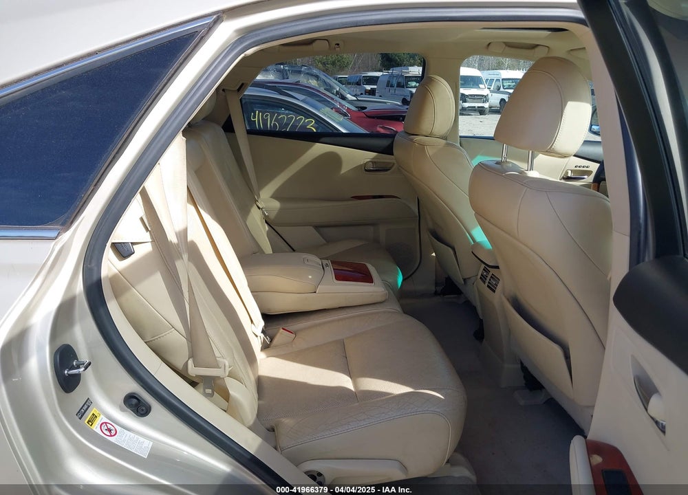 2011 LEXUS RX 350 VIN: 2T2BK1BAXBC105762