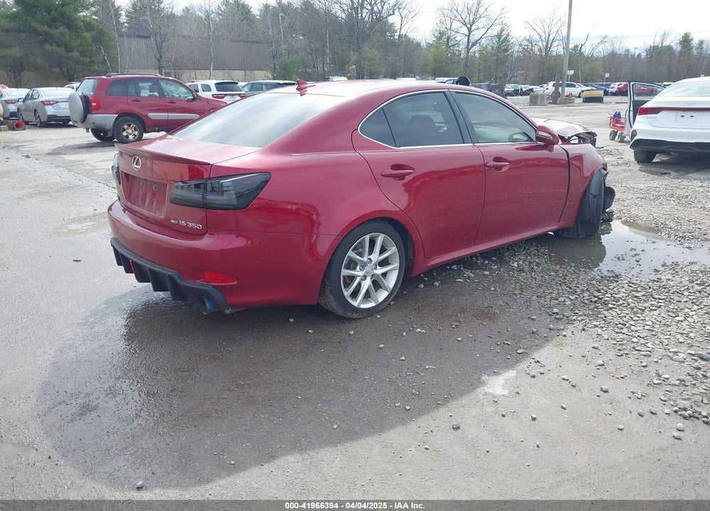 2012 LEXUS IS 350 VIN: JTHCE5C21C5002905