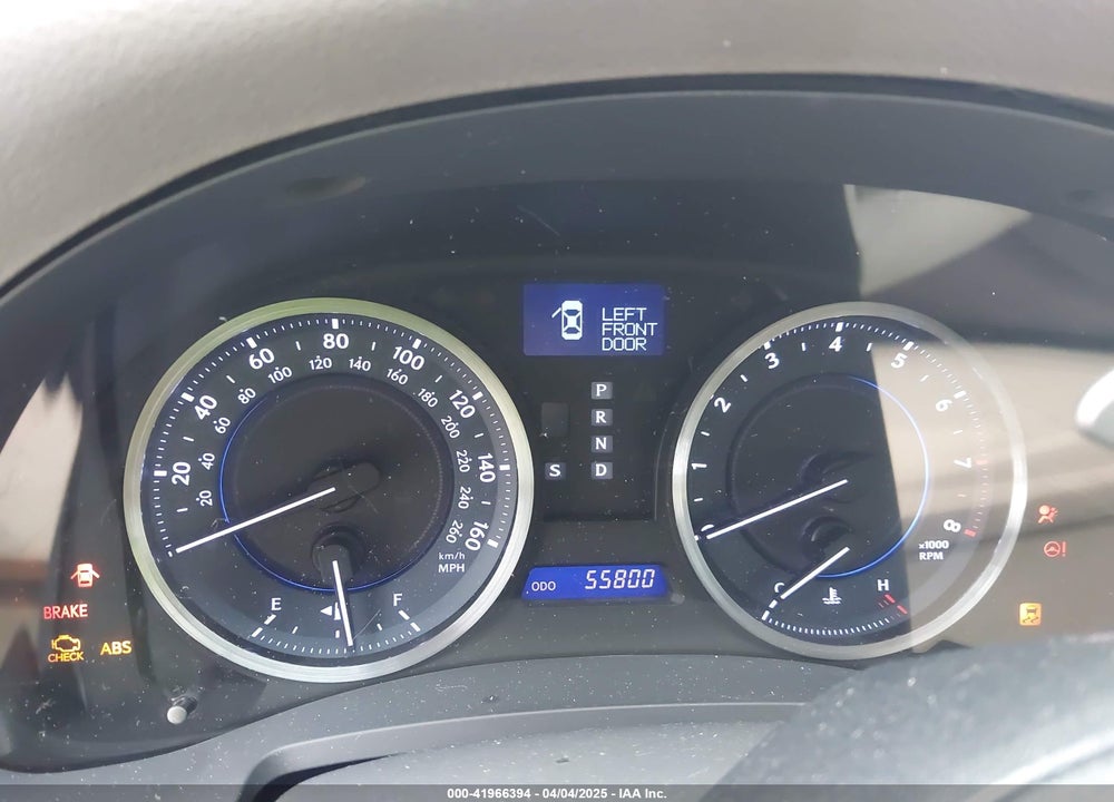 2012 LEXUS IS 350 VIN: JTHCE5C21C5002905