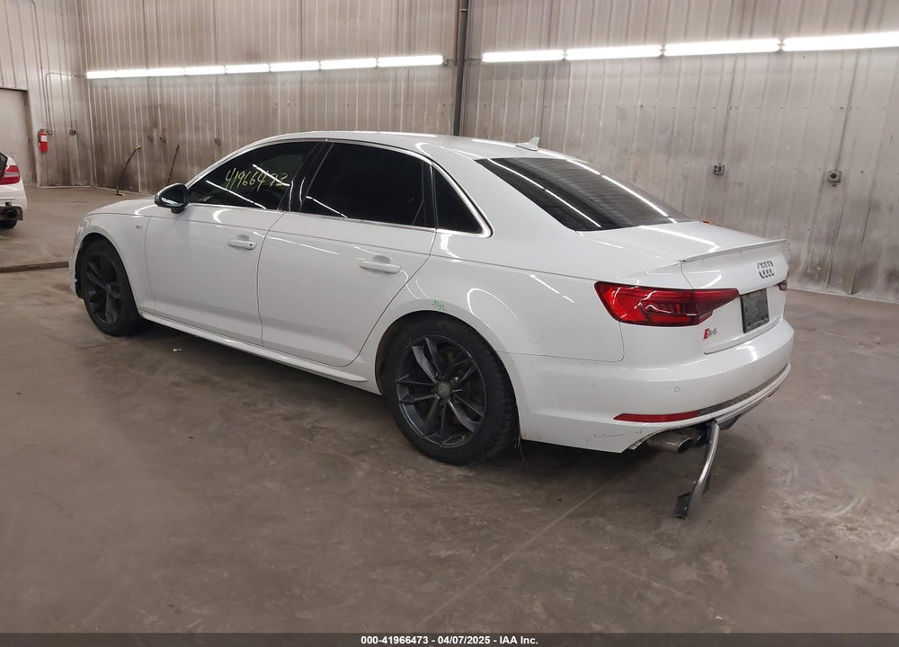 2018 AUDI S4 VIN: WAUC4AF42JA003623