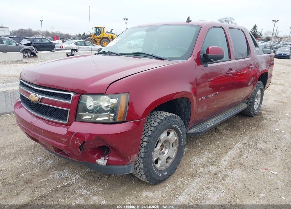 2007 CHEVROLET AVALANCHE 1500 LT VIN: 3GNFK123X7G112836