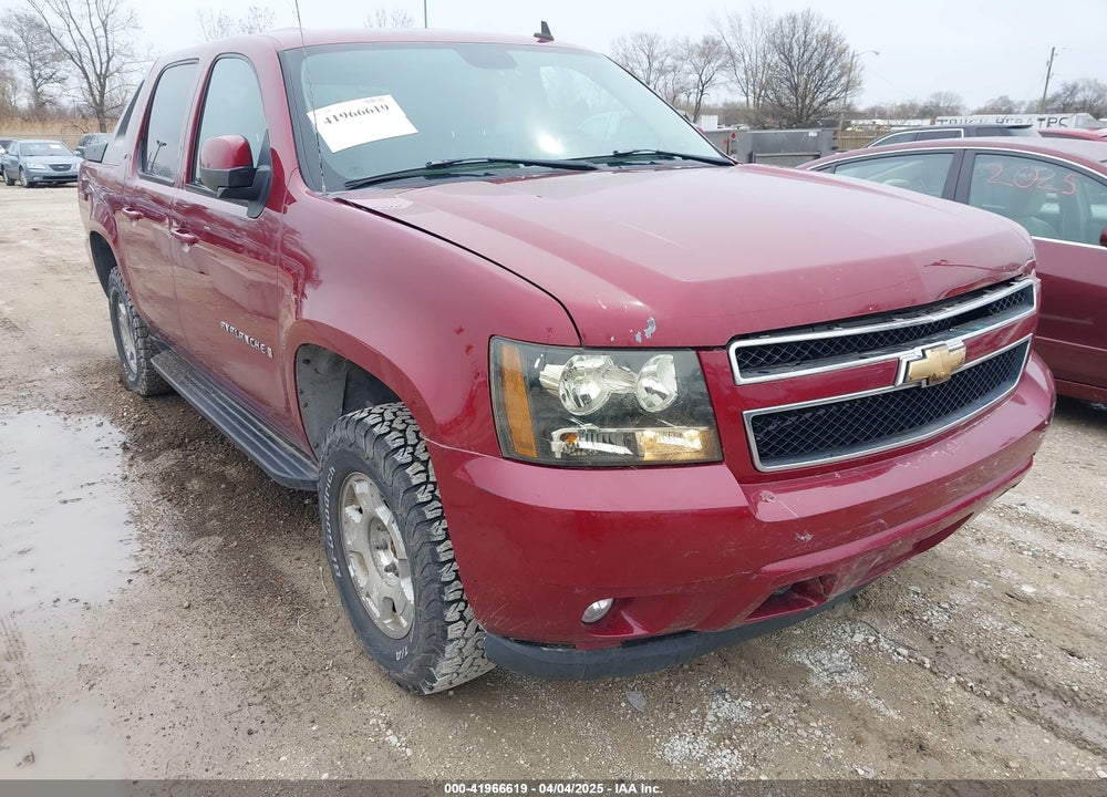 2007 CHEVROLET AVALANCHE 1500 LT VIN: 3GNFK123X7G112836