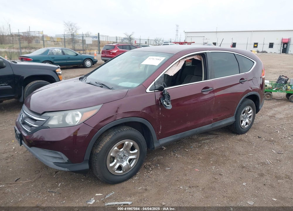 2014 HONDA CR-V LX VIN: 5J6RM4H39EL110739
