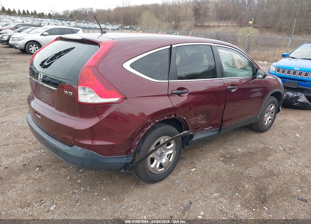 2014 HONDA CR-V LX VIN: 5J6RM4H39EL110739